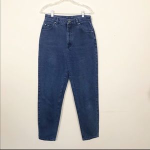 Vintage Lee High Waisted Mom Blue Jeans